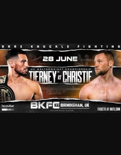 BKFC 77 Бирмингем: Тирни vs Кристи